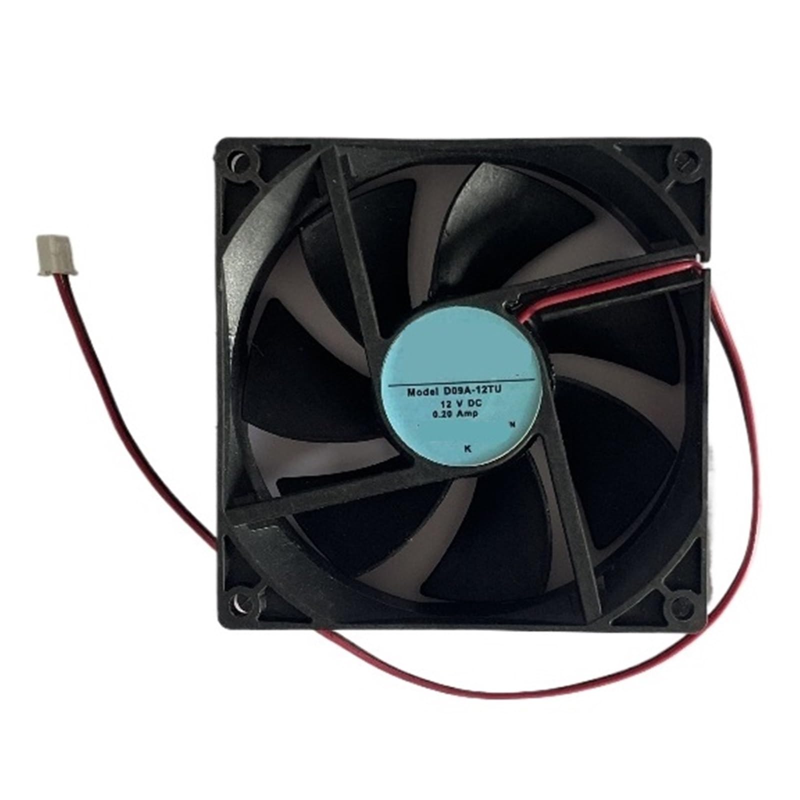 YMUGUEGH Axial flow fan D09A-12TU 01B 12V 0.25A 12v cooling fan