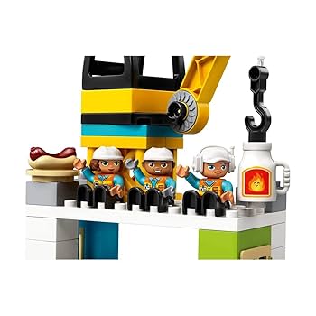 【デュプロ】タワークレーンの工事現場10933・まちのパン屋さん10928 デュプロ】タワークレーンの工事現場10933・まちのパン屋さん