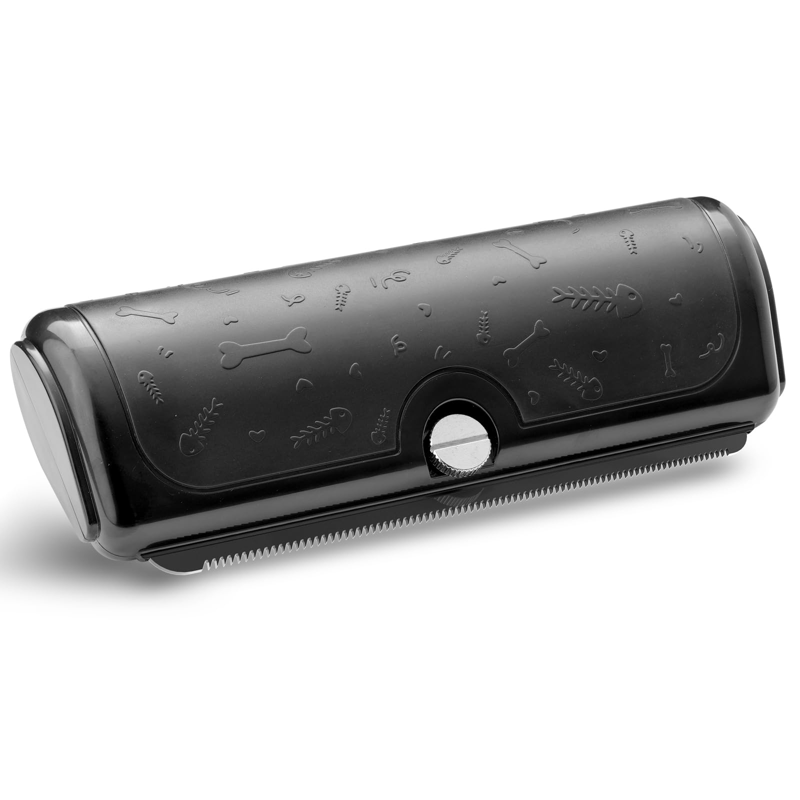 PetPog Deshedding Brush & Shedding Blade for Dogs & Cats, Wide Micro-Tooth Metal Blade Edge with Replaceable Blade