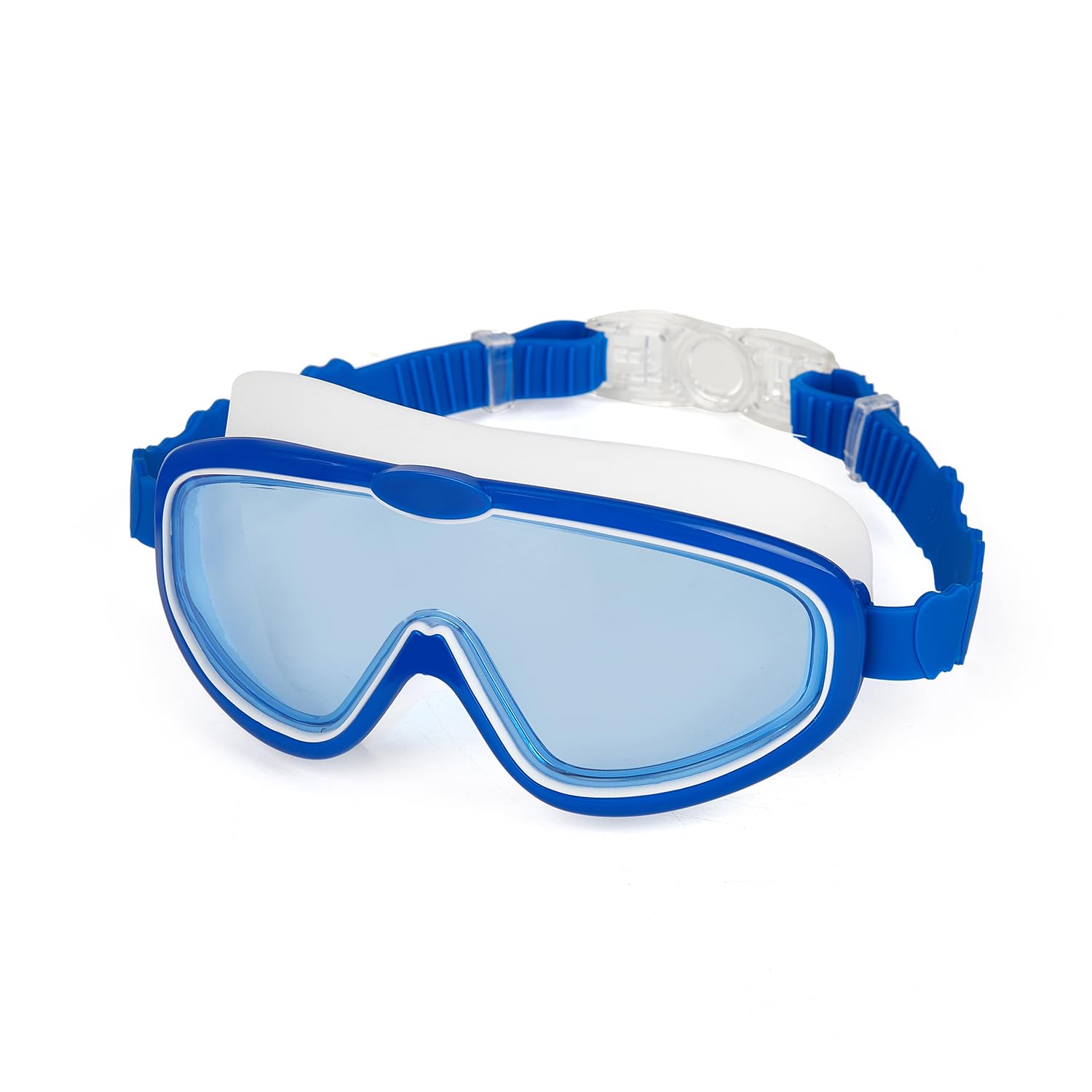 YzoTek Kids Wide View Swimming Goggles - HD Large Frame Anti-Fog Waterproof Pool Goggles for Children & Teens Age 3-16