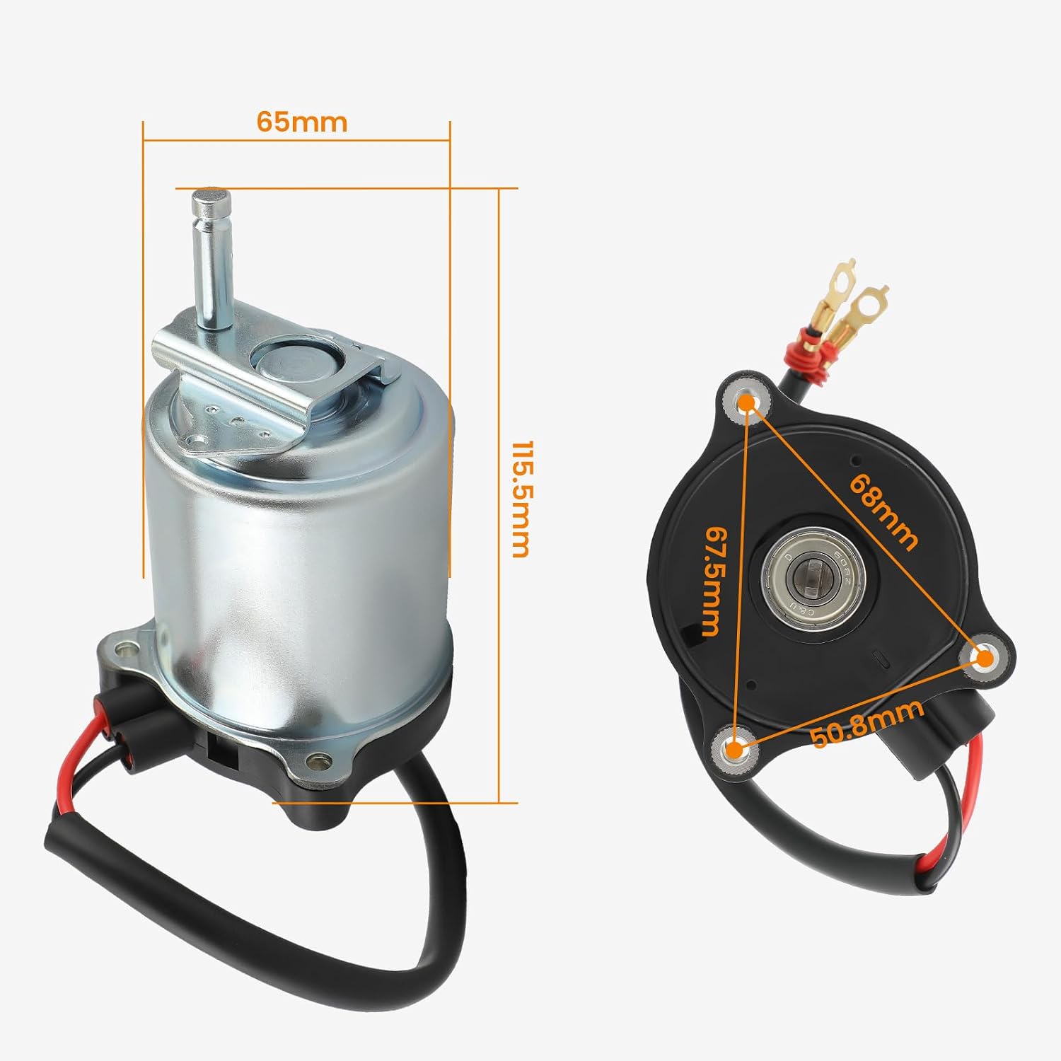 maXpeedingrods ABS Pump Brake Booster Motor 4707060050 for Toyota 4Runner Land Cruiser Fj Cruiser, for Lexus GX460 GX470 LX570 LX450D 2002-2020, 4707060030 4796060050