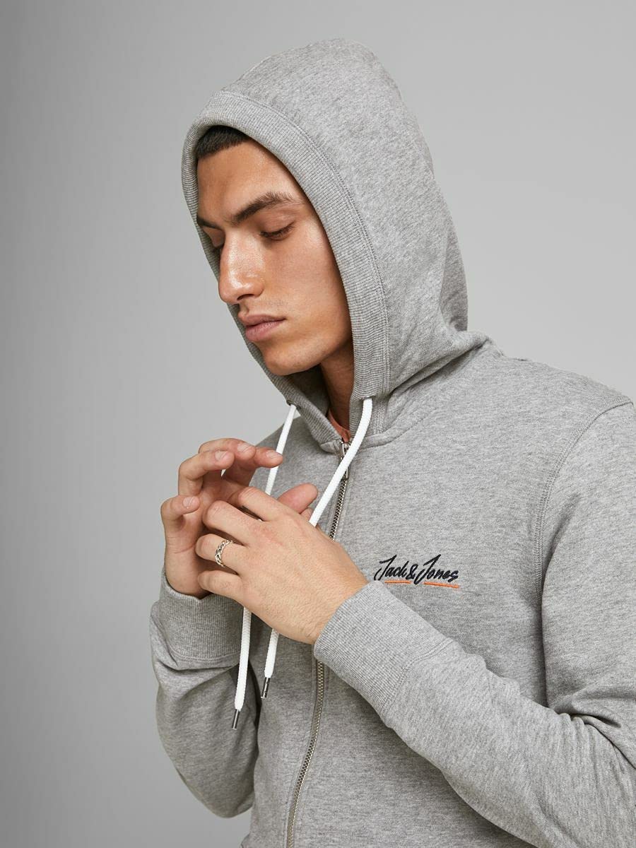 JACK & JONES Bluza z kapturem Mężczyźni JORTONS SWEAT ZIP HOOD STS