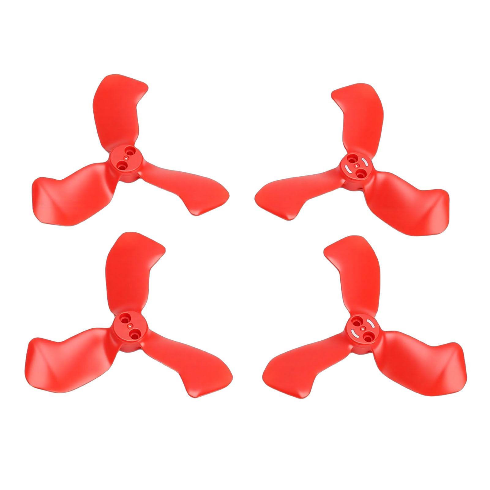 Julihai Drone Propellers, Lightweight PC Low Noise Replacement Blades for Neo 2 Drones, Ideal for Quadcopter Upgrades (Red)