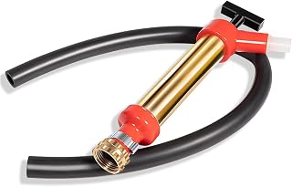 34060-0130 Marine Engine Oil Drain Hand Pump Boat Oil Change Pump Fits for OMC, Mercruiser, Brass,10.25 Long