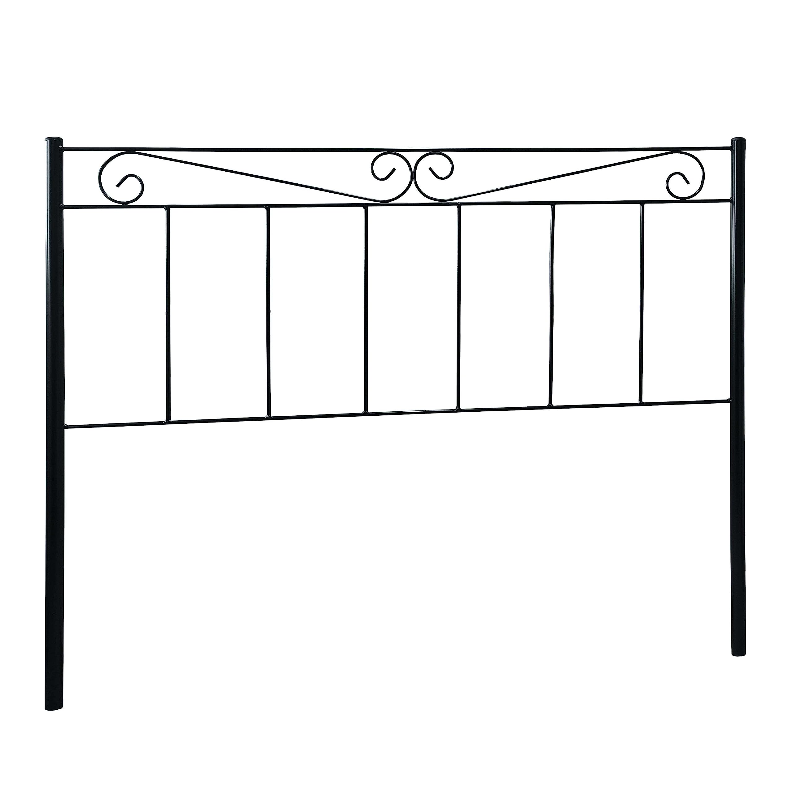 Miroytengo Cabecero De Cama De 90 cm Cm Dormitorio Juvenil Forja Iron Color Negro