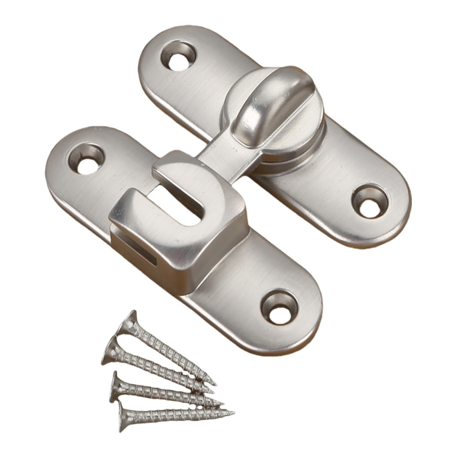 Multipurpose Sturdy Zines Alloy Door Latches for Indoor Accessory and Kitchen Supplies Door with Simple Operations Latches