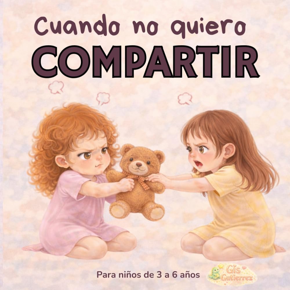 Cuando no quiero compartir: Un cuento para niños de 3 a 6 años sobre emociones y compartir