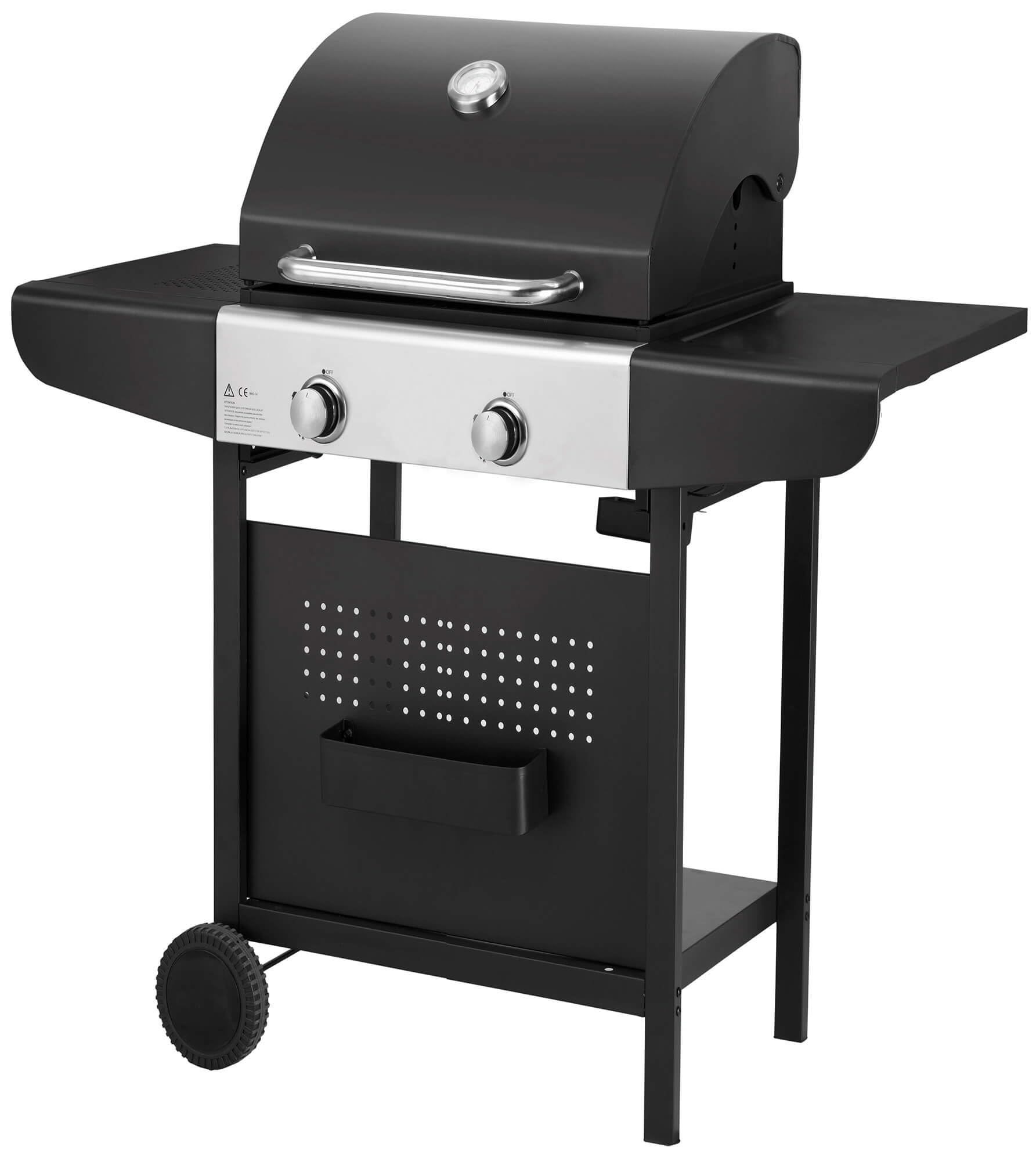 Barbecue Grill Cucina da Esterno a Gas QLIMA OKG102 2 Fuochi 6000 Watt - Outdoor