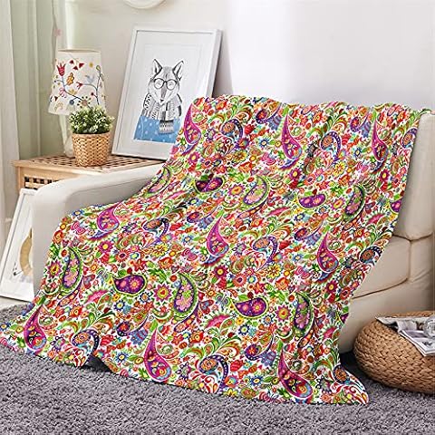 Chickw1 Couverture Plaid Flanelle Papillon Cover