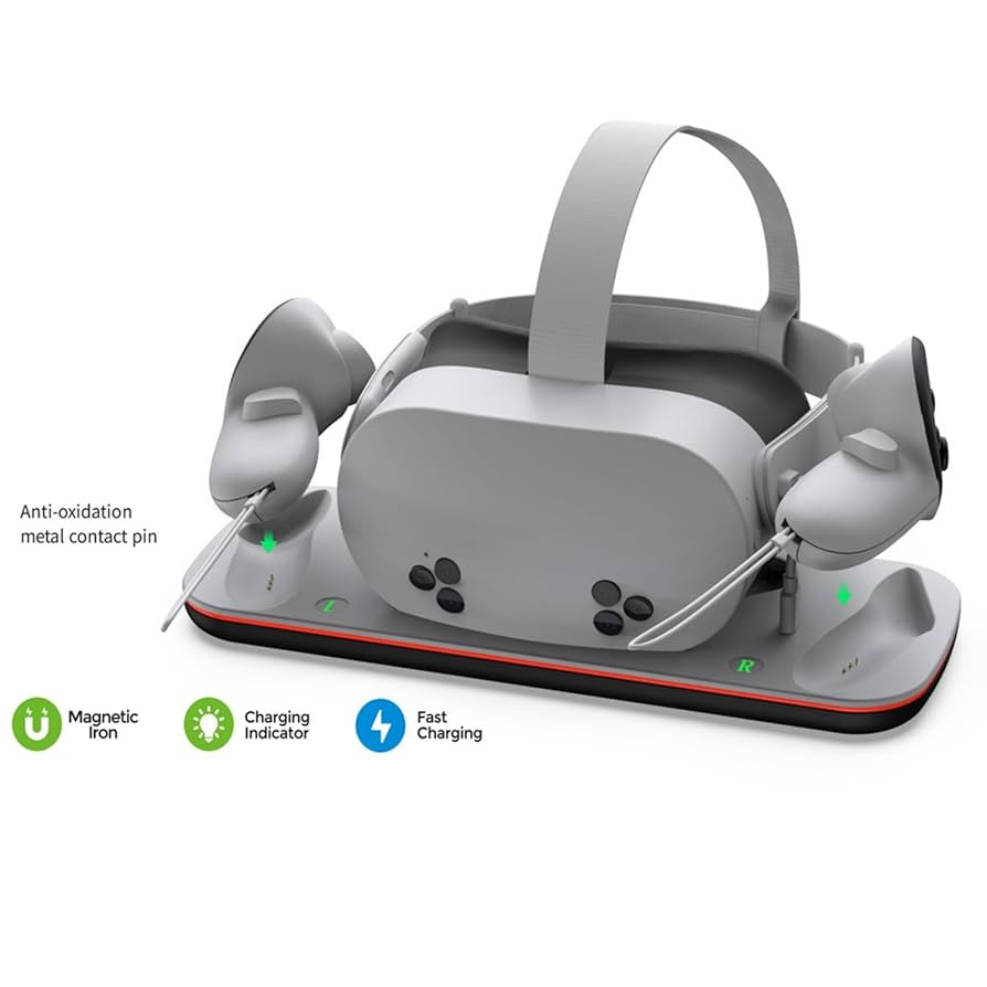  Quest 3 512GB + 高速充電ドック セット Amazon.co.jp: Maecker 高速ドック Meta Quest 3用 アクセサリ