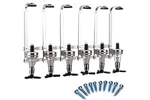 Final Touch Electric Wall Mounted Six-Bottle Liquor Dispenser