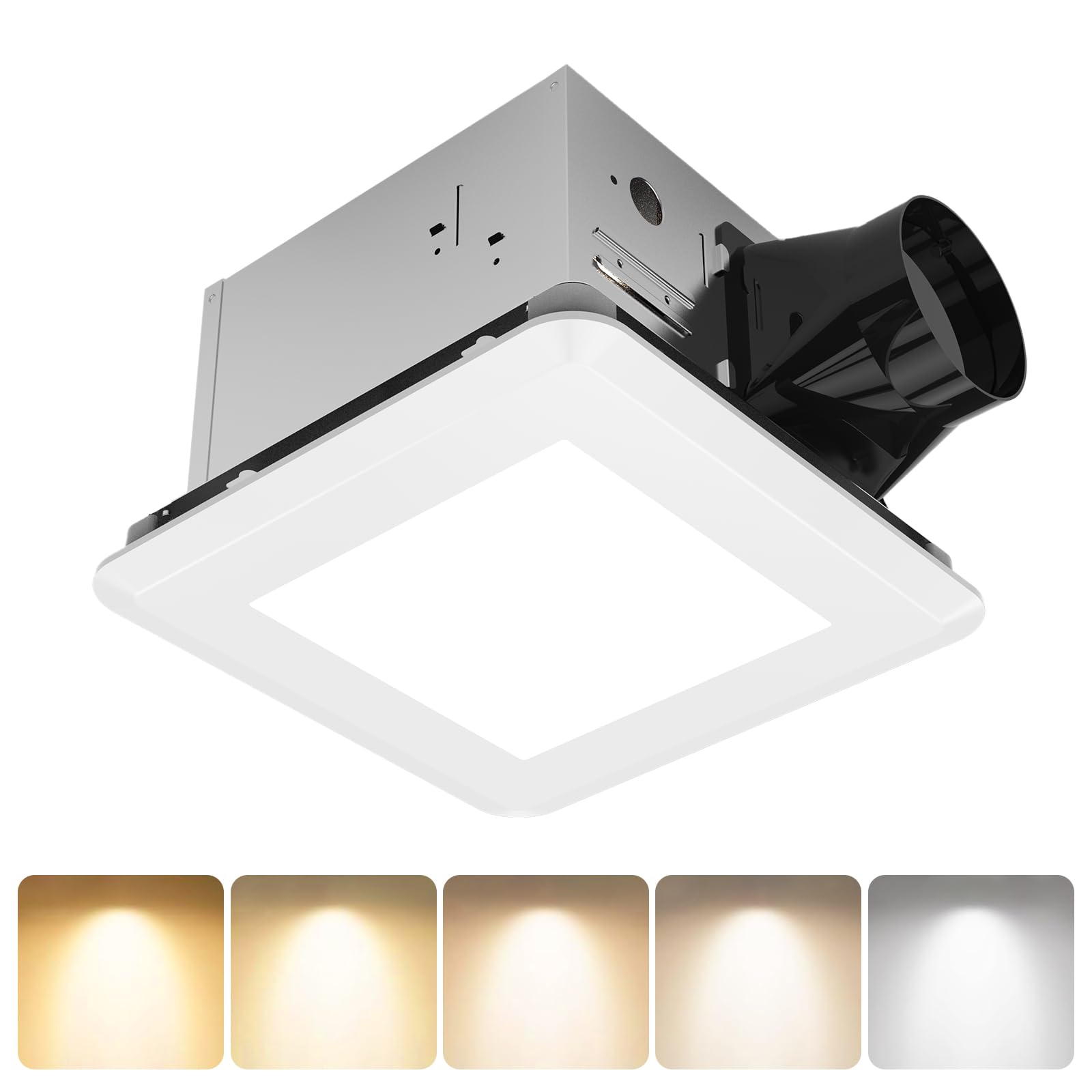 40% Off AHAWILL Ultra Quiet Bathroom Exhaust Fan with Light