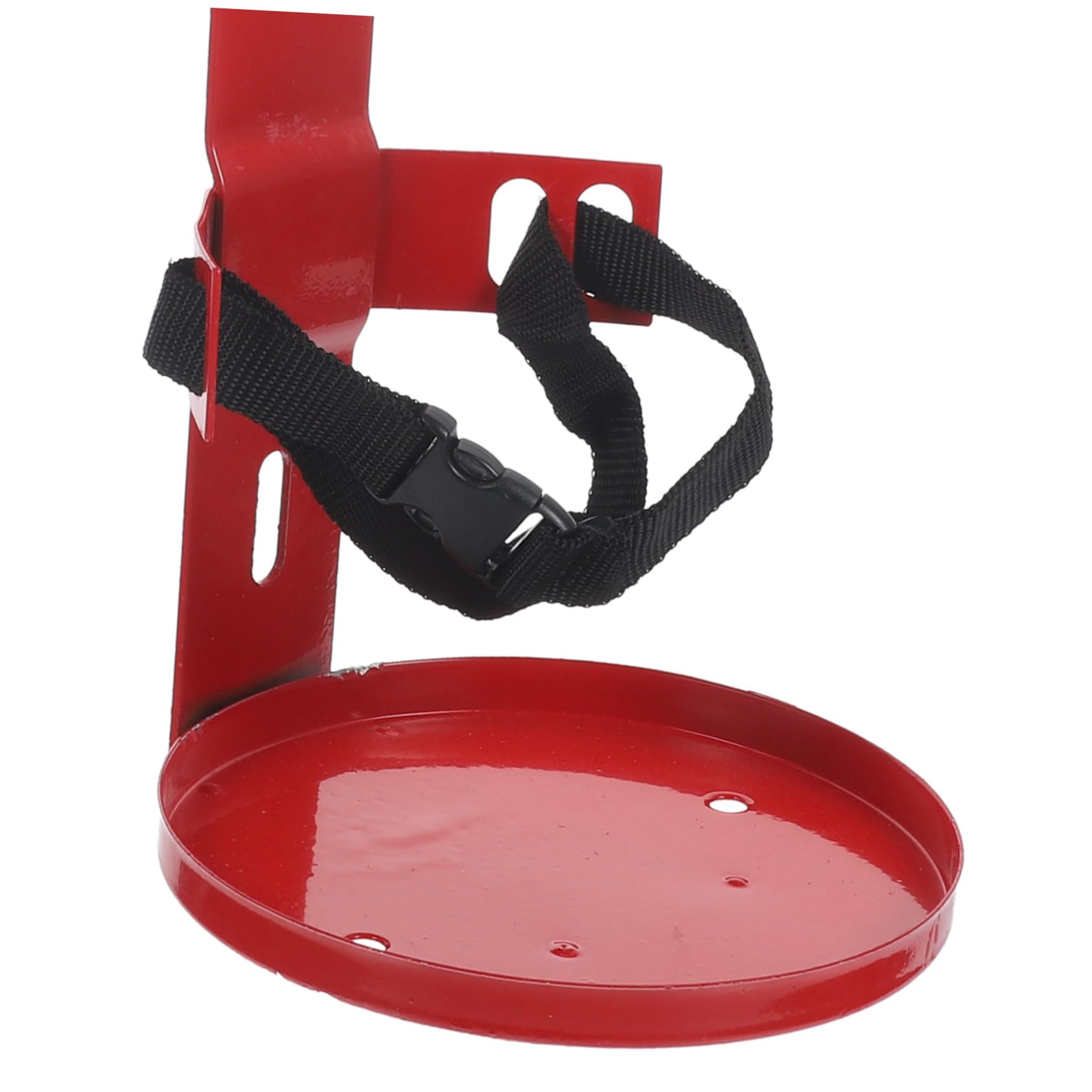 SOIMISS Soporte de Pared para Extintor de Incendios, Colgador Ajustable de Hierro y Poliéster, Fácil de Instalar para Oficina y Hogar