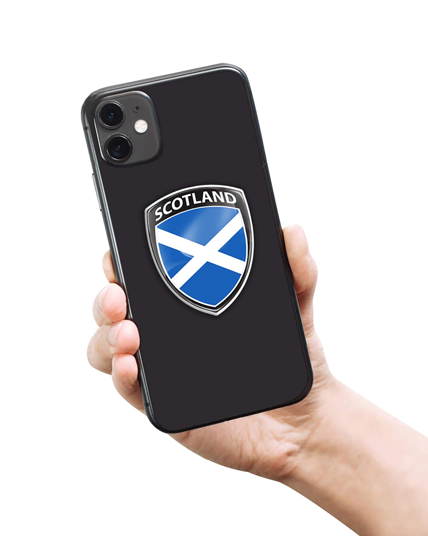 Schottland Flagge Aufkleber - 7-tlg. Vinyl Set Für Auto & Motorrad