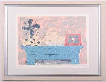 つるバラ　マツモト作　絵画 つるバラ マツモト作 絵画 多摩美術大学 絵画学科版画専攻