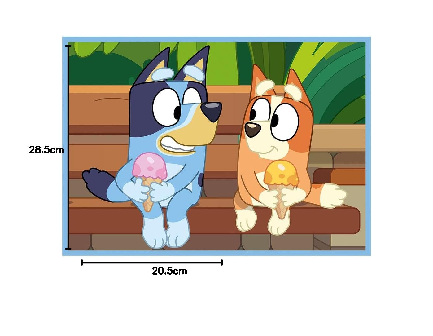 Trefl - Bluey i Jego Świat - Puzzle 4w1, 4 Układanki, od 12 do 24 Elementów - Różny Stopień Trudności, Kolorowe Puzzle z Bohaterami Bajki Bluey, Kreatywna Rozrywka, Zabawa dla Dzieci od 3 lat