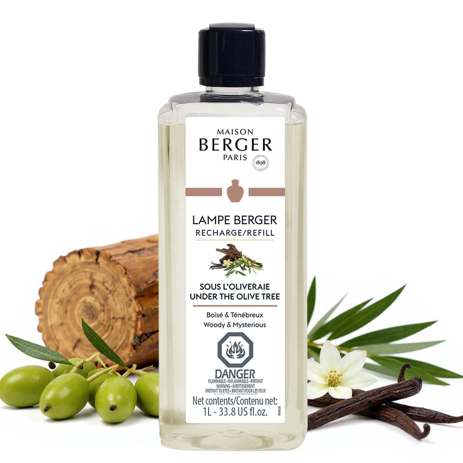 MAISON BERGER Lampe Berger Refill, 1 L, Under The Olive Tree