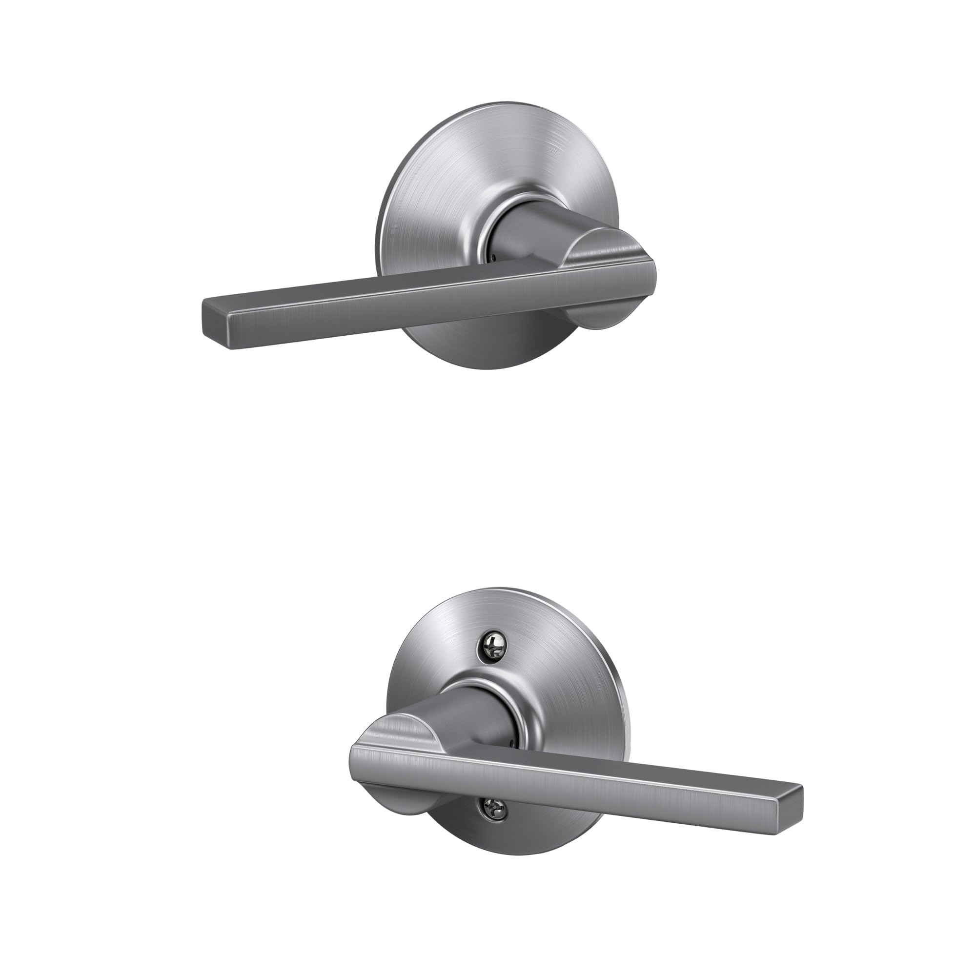 Schlage F10 LAT 626 Latitude Door Lever, Hall & Closet Passage