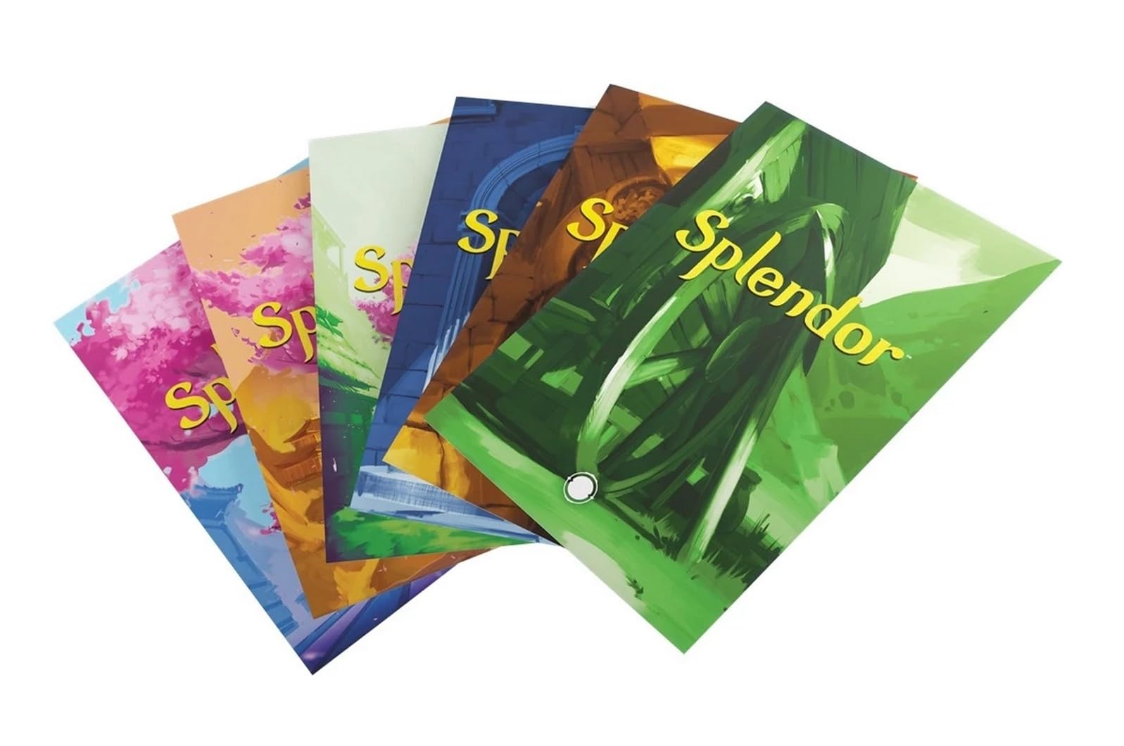 Lot Splendor Extension Le Soleil Ne Se Couche Jamais + Pack Protège Cartes + 1 Decap Blumie (Soleil + Sleeves)