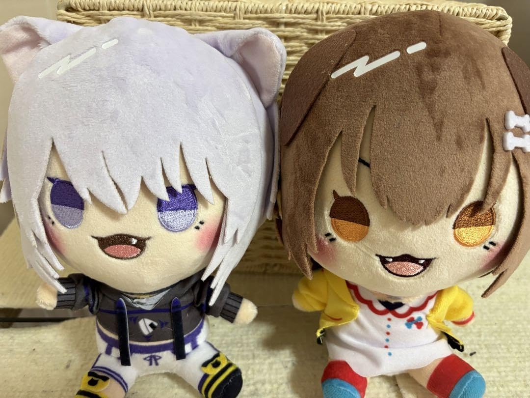 Amazon.co.jp: もちどるおかころ猫又おかゆ戌神ころねぬいくるみ 