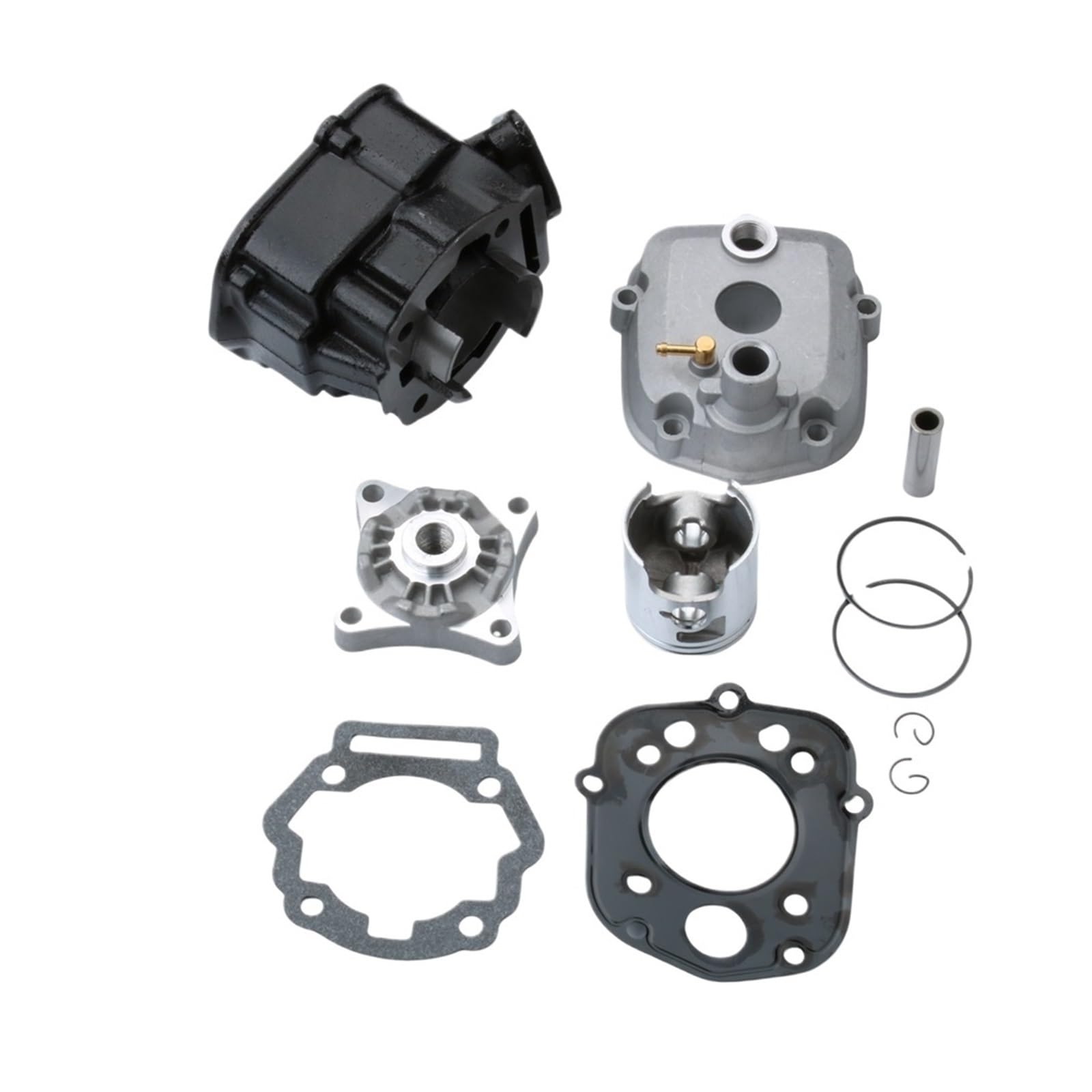 Kit de cylindre 70cc moto 50 D50 alésage 47 mm culasse 2T
