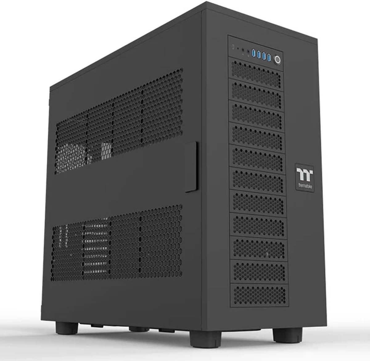 Thermaltake AX700 Super Tower; SSI-CEB/SSI-EEB/XL-ATX/E-ATX; 560mm Radiator Support; 360mm-630mm GPU Clearance; Support for up to 18x 3.5 or 2.5"; Supports 2X 5.25; CA-11B-00F1NN-00