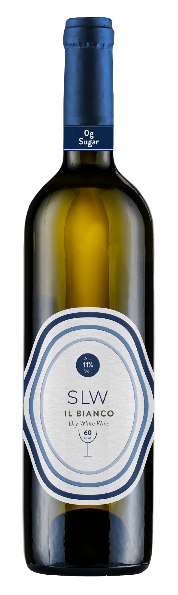 Il Bianco 450 'Zero Sugar - Zero Carbs' Piemonté White, 11 ABV, 75cl By SLIM Wine