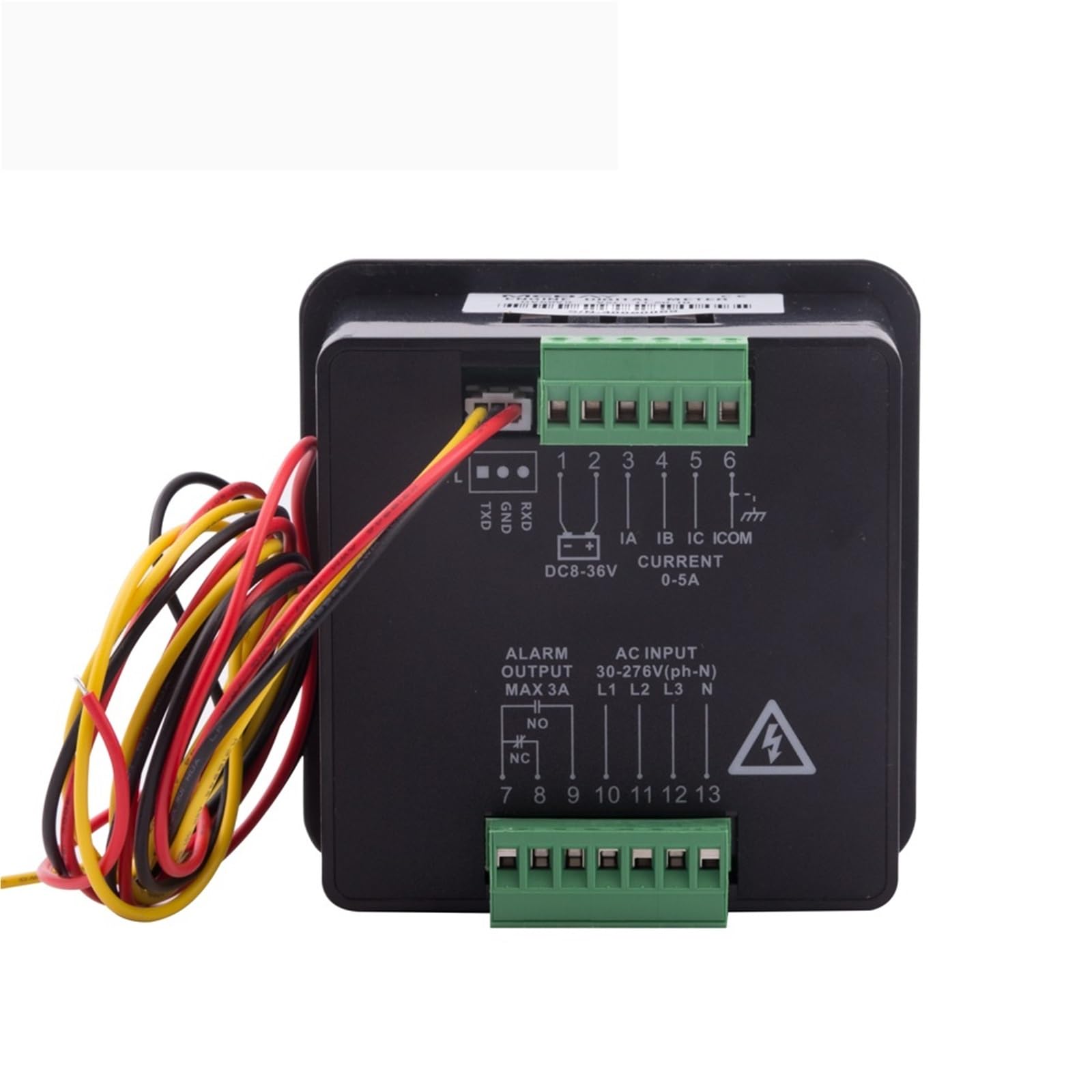 Jdilfunu Gv58vs Dc8-36V Engine Multi Function Digital Meter Gv58vs Gv59 Generator Multifunctional With Protection 1Pcs(Gv58vs Dc8-36V)
