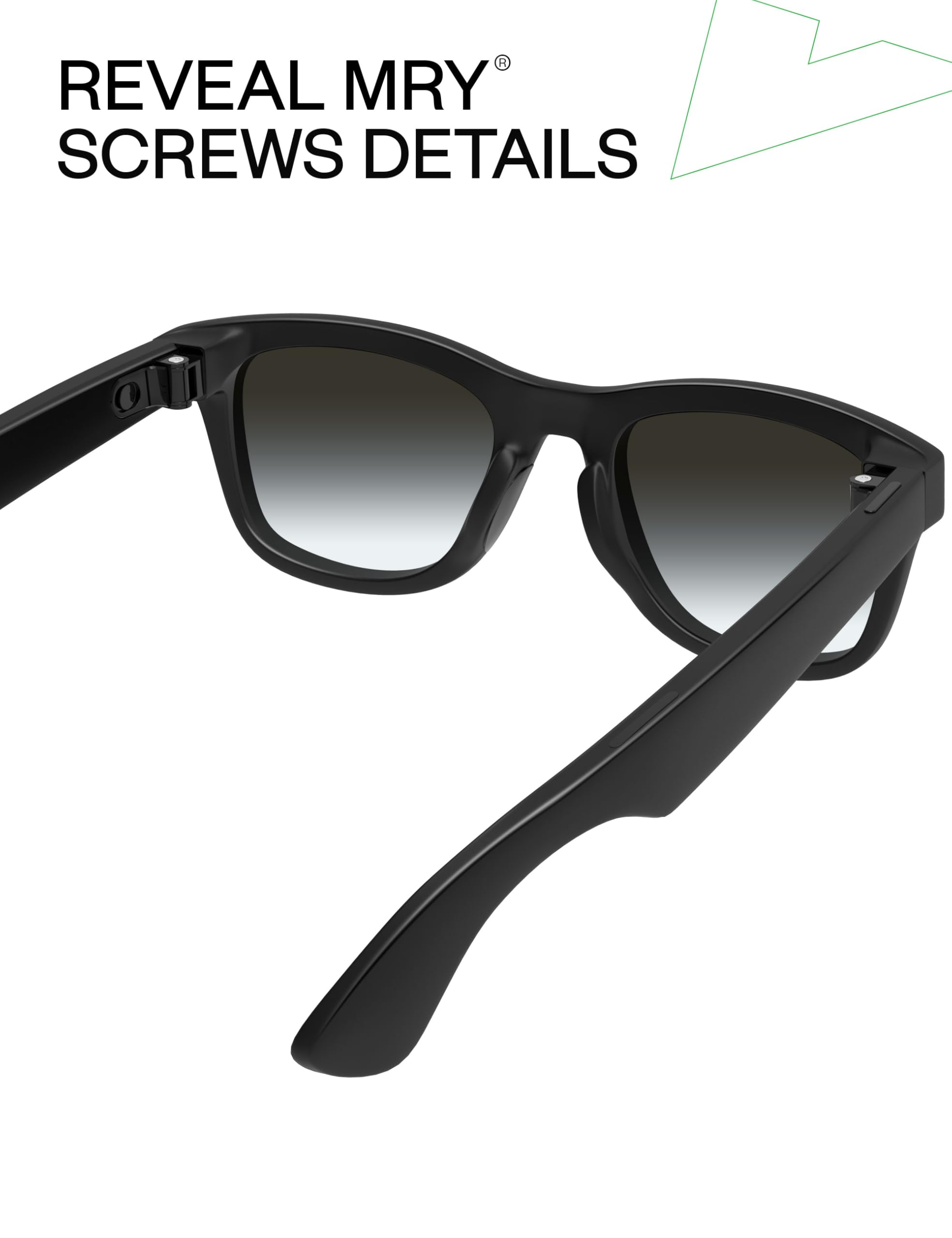 Mryok Viti di ricambio per occhiali Ray-Ban Meta Wayfarer/Skyler/Headliner Gen 1 e Gen 2 Smart AI - Opzioni