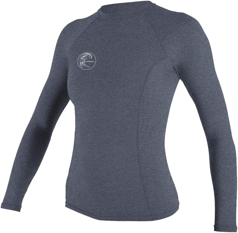O'Neill Wetsuits Womens Women's Hybrid Long Sleeve Rash Guard