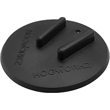 Hogworkz  Jiffy Stand Coaster Kickstand Pad Compatible with Harley Davidson Motorcycle Street Glide Road King Electra Glide Road Glide