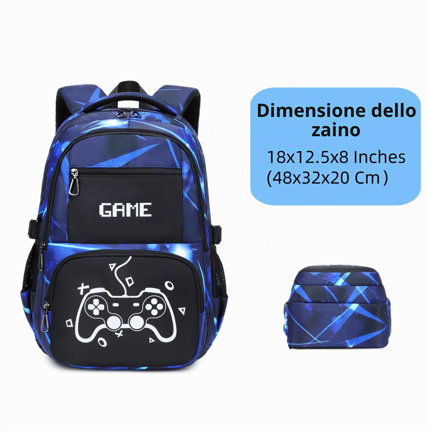 Lmwzh scuola for Zaino Secondario Zaino Per Adolescenti Resistente Di Grandi Dimensioni Impermeabile Riflettente