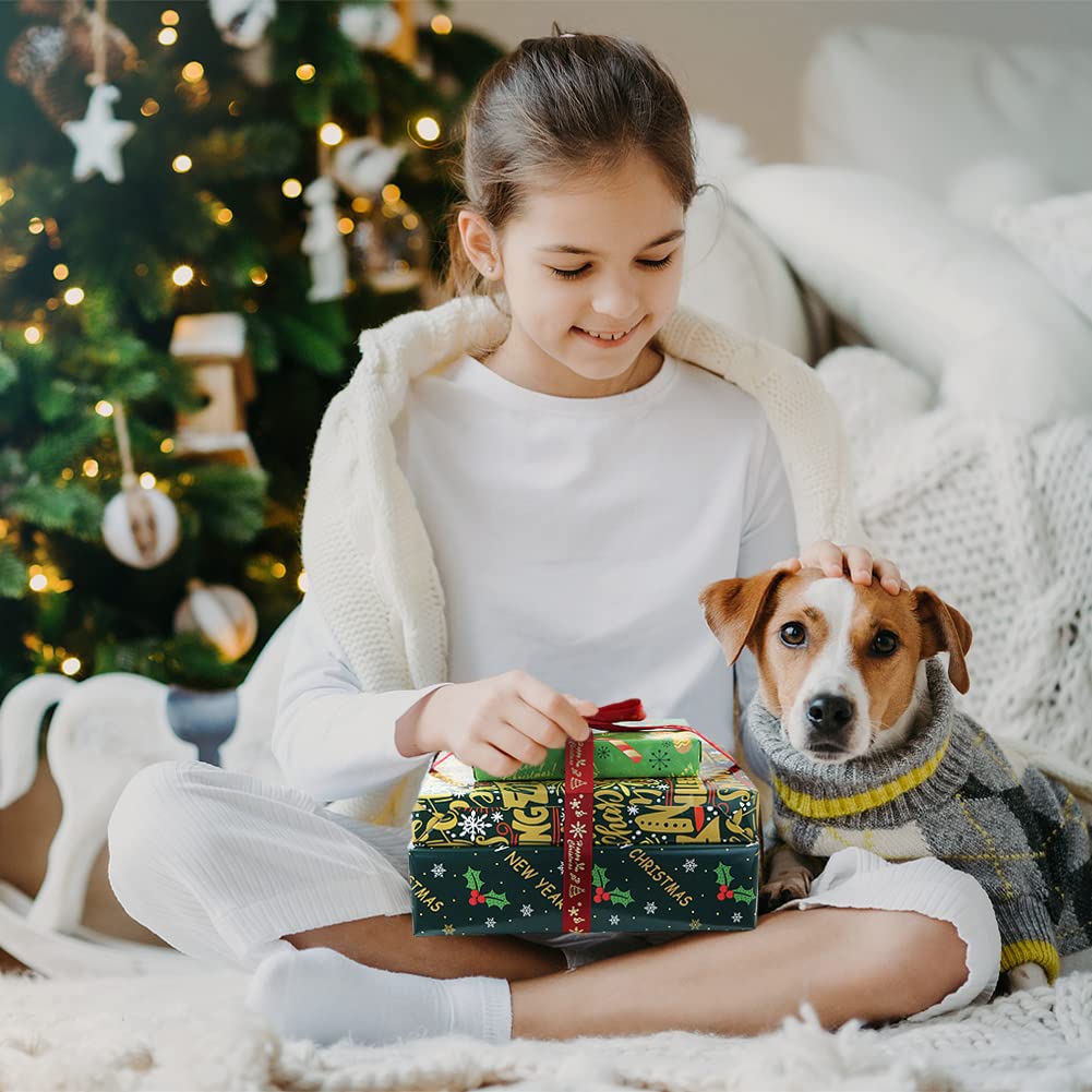 Cadeaupapier voor Kerstmis, cadeaupapier voor Kerstmis, met