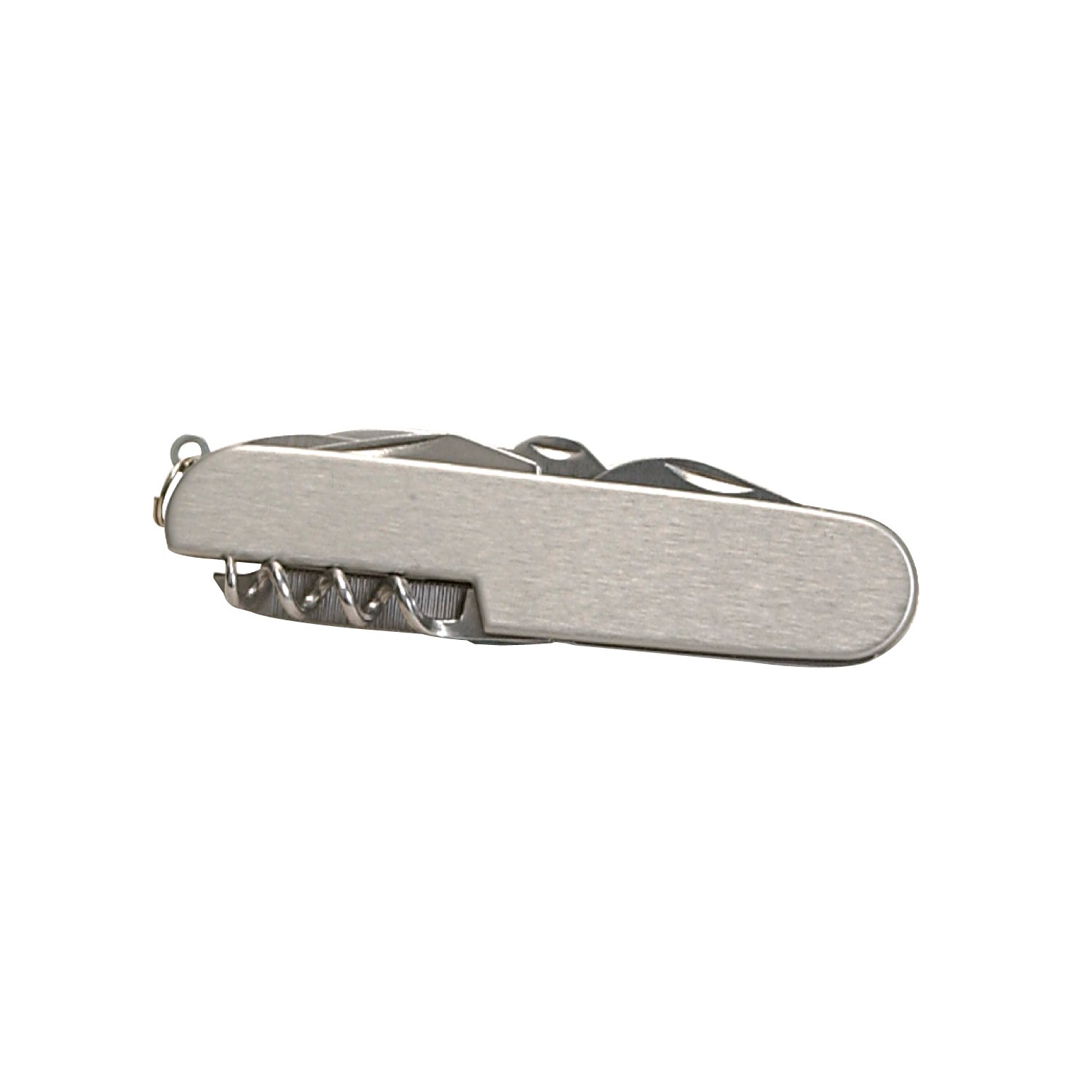 Thirsty Rhino Util, Stainless Steel Utility Pocket Knife, 7-in-1 Multi-Function Multi-Tool, Silver (Set of 2)