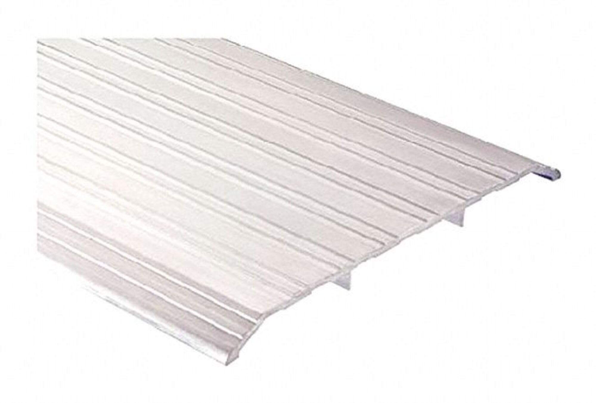 Pemko - 2548A36 Aluminum Fluted Saddle Threshold, Mill Finish, 8