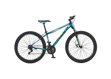 Hercules Roadeo Hardliner Cycle, Wheel 27.5 Inch, 17 Inch Frame, Ideal for Unisex Adult (Blue), Rear