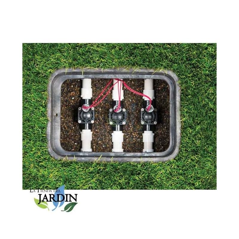 Confezione Da 4 Elettrovalvole Irrigazione Hunter PGV100 24V - Compatibili Con Tutti I Programmatori, Per Giardino