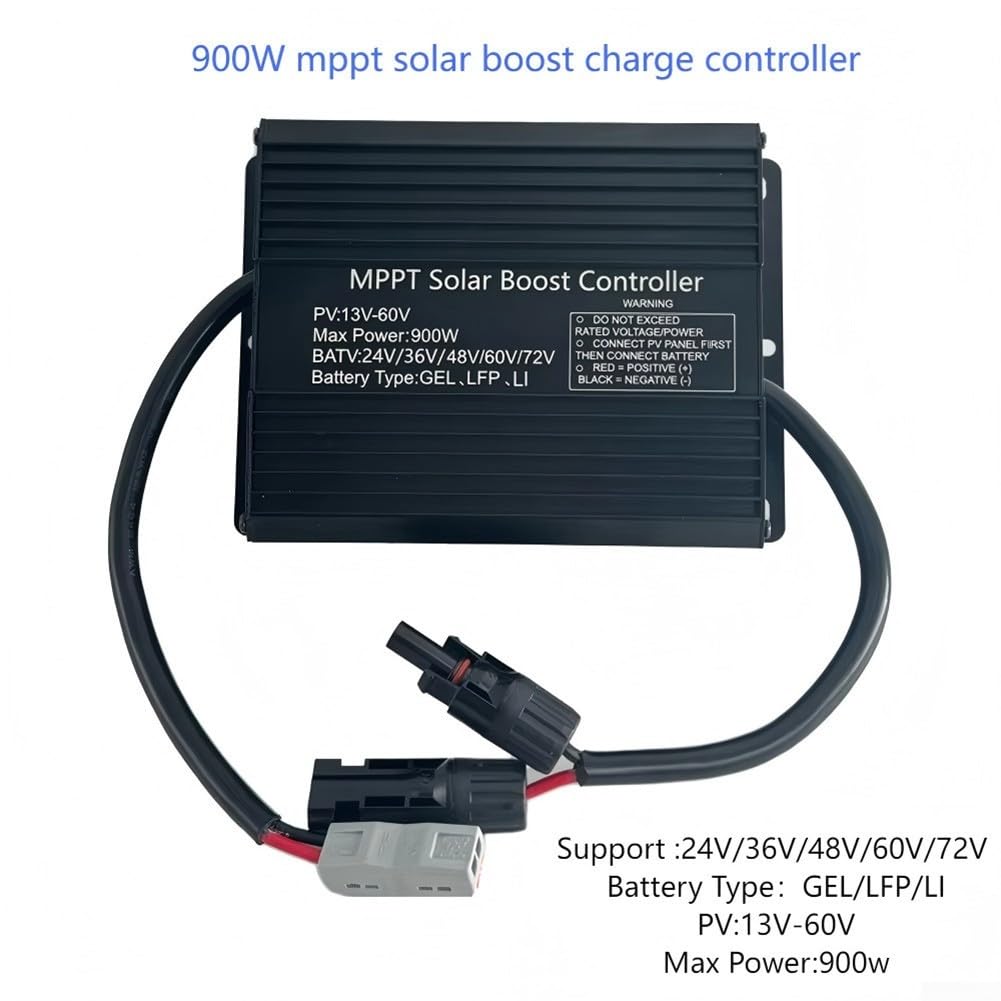 Regolatore di carica solare da 900 W per 24 V 48 V 60 V 72 V acido e batterie fotovoltaico regolazione sistema di alimentazione
