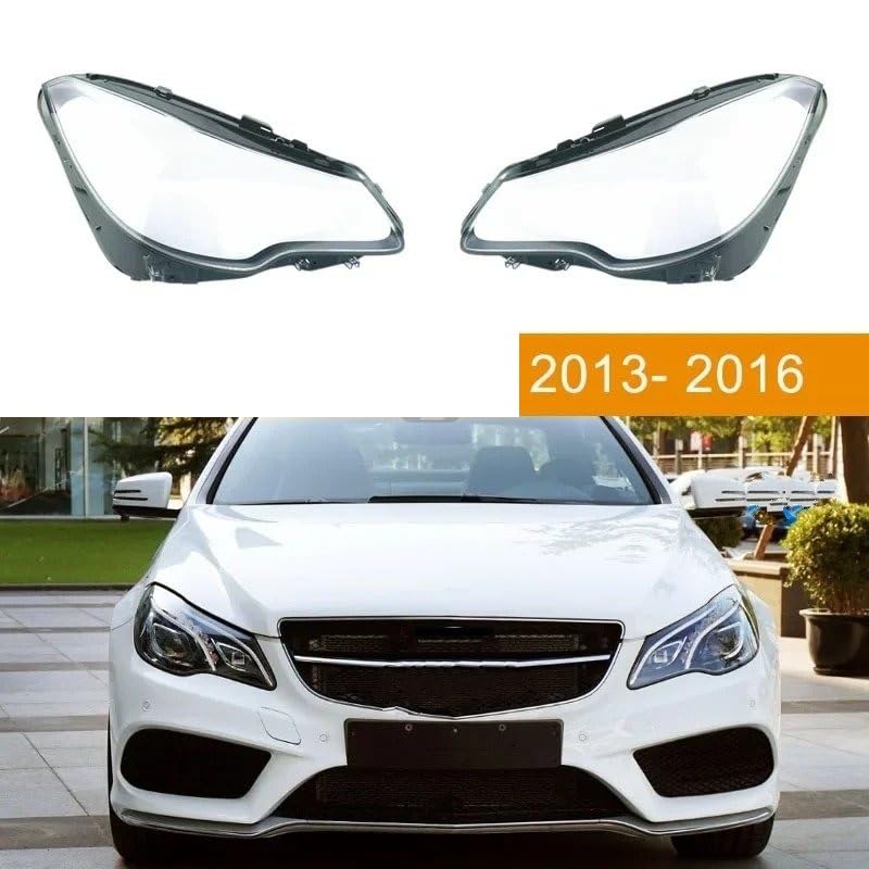 Boîtier de lampe frontale pour Benz W207 remplace vitre phare rayé