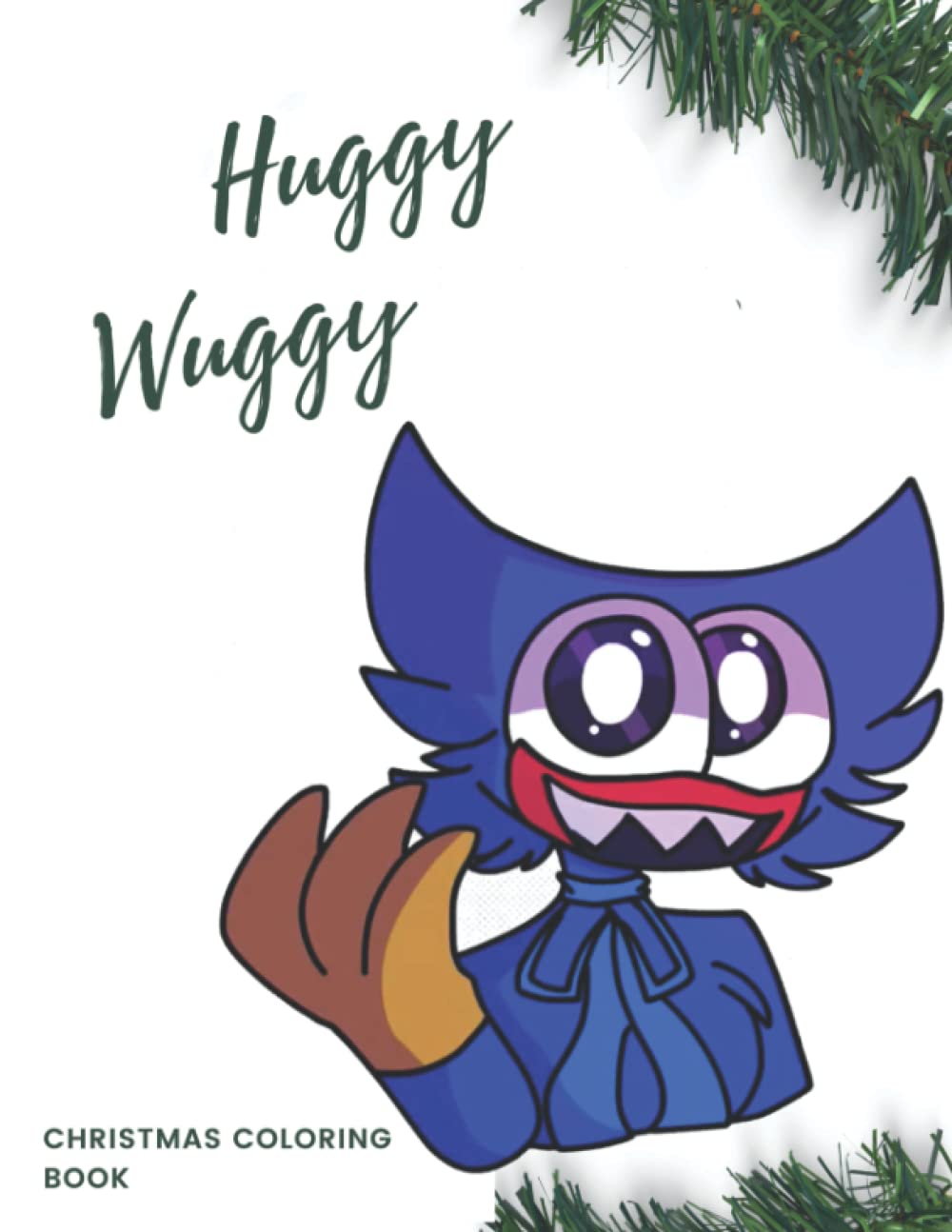 Buy Huggy wuggy Christmas Coloring Book: 35 Pages of High Quality