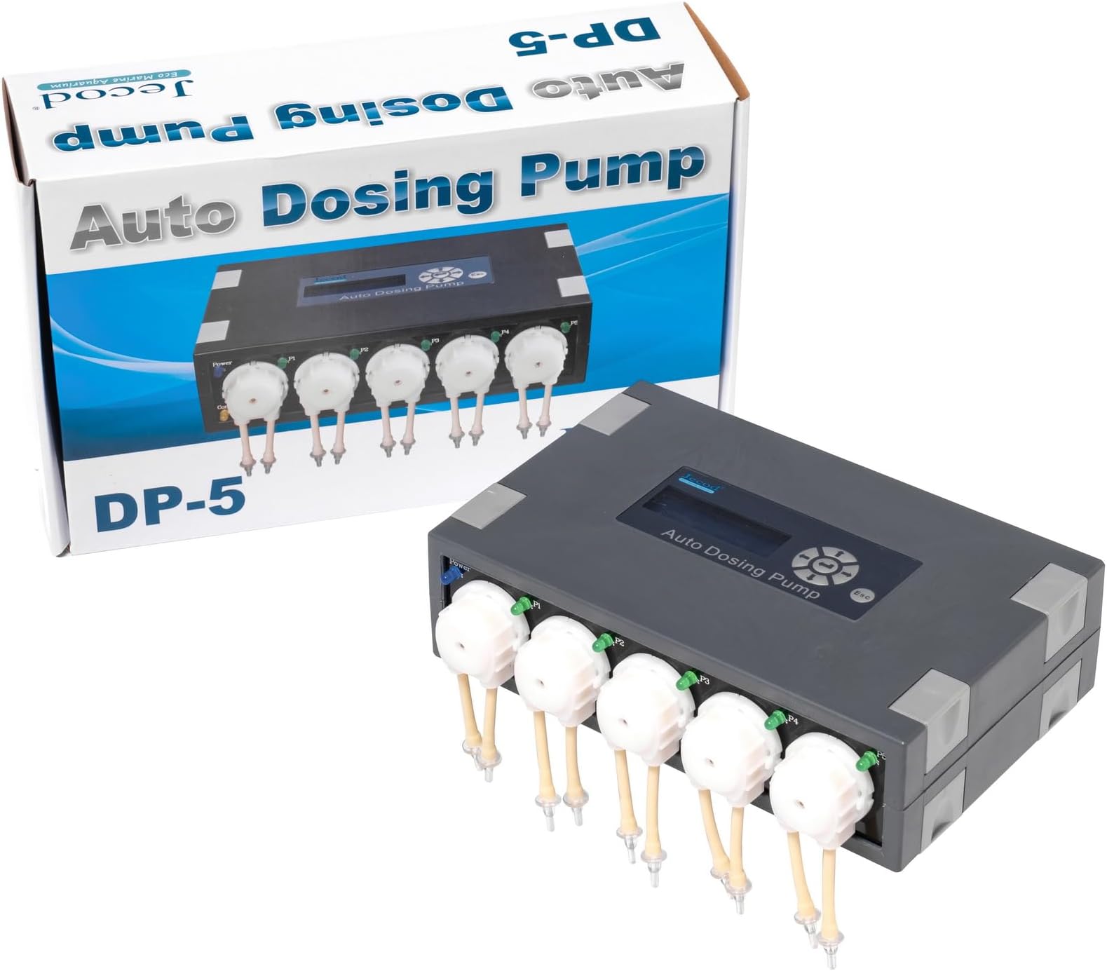 Jebao Jecod Programmable Auto Dosing Pump DP-5, 5-Channel
