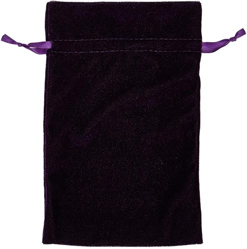 Miniatura 5 de Paper Mart Bolsa de terciopelo con cordón  Bolsa de terciopelo con cordones para joyas y bolsa de regalo  Guarda y exhibe de forma segura tus