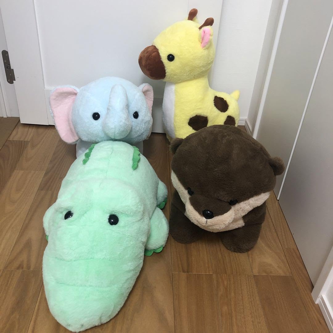 Amazon.co.jp: ゆるっとどうぶつえん BIG ぬいぐるみ : おもちゃ
