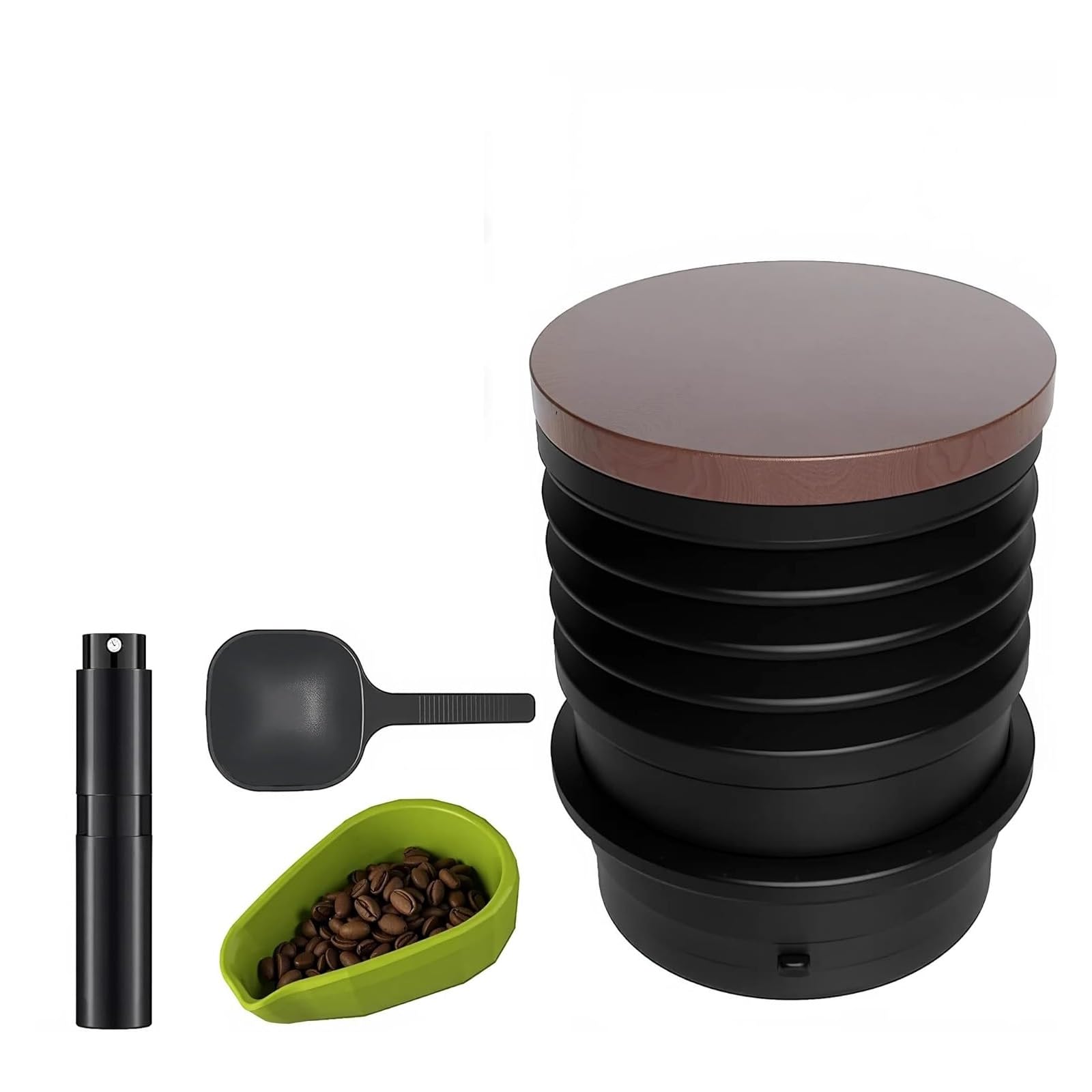 Msioytog Grinder Cleaning Systems with Flexible Bellow and Atomizing Bottle Coffee Grinder Accessories for Easy Upkeep Efficient Coffee Grinding Systems