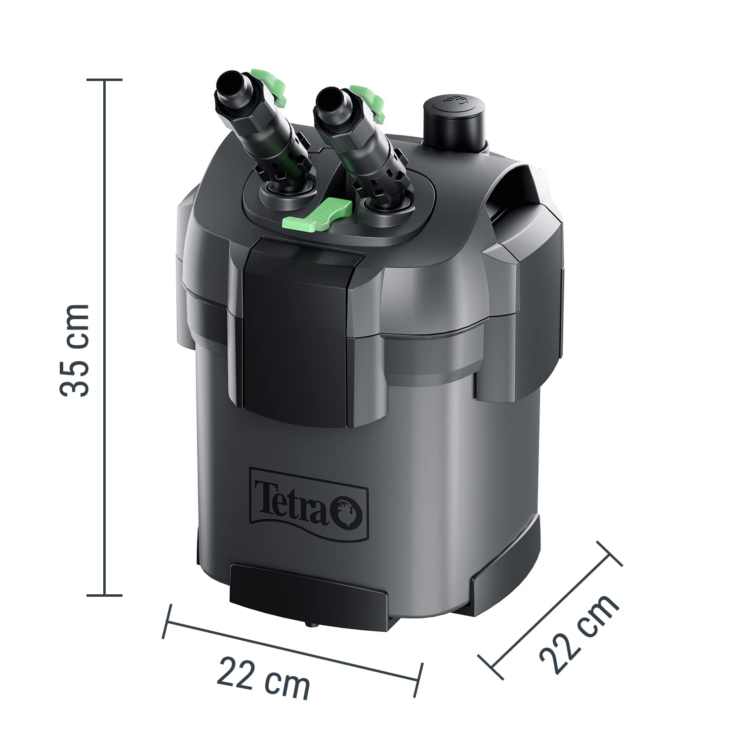 Tetra Aquarium Außenfilter EX 500 Plus - leistungsstarker Filter für Aquarien bis 100 L + Tetra FilterActive Bacteria, 250 ml