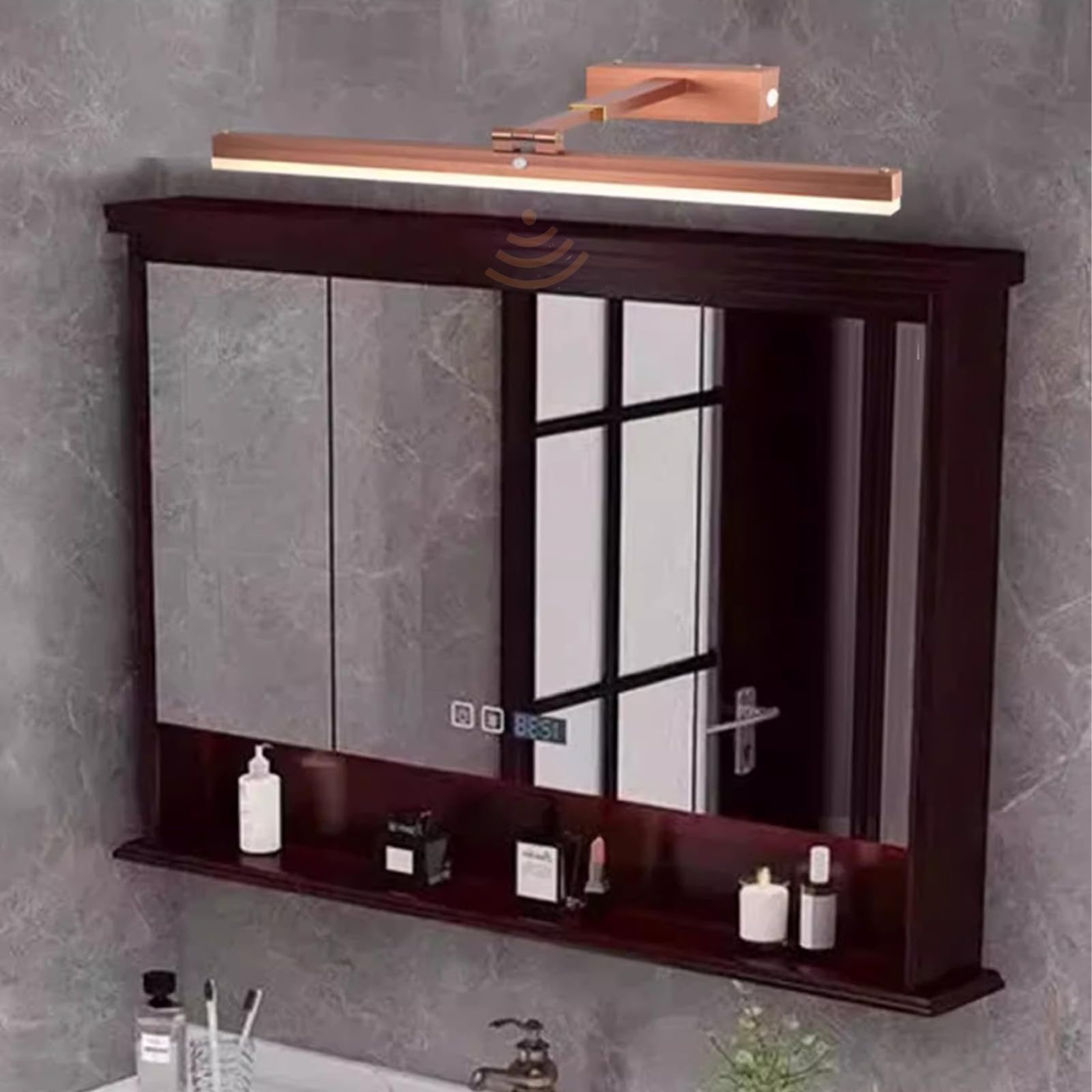 Lámpara de pared interior LED impermeable de aluminio para iluminación de escaleras 8