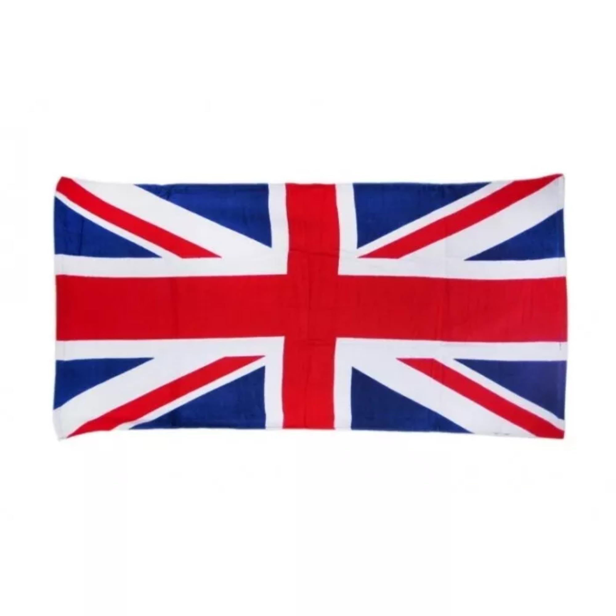 Lettuce Eat® Union Jack 100% Cotton Beach Towel Beach Gym Holiday Towel