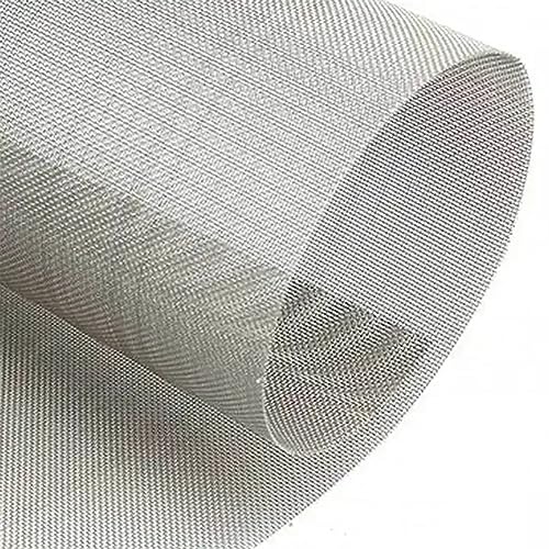 TGBHM Stainless Steel Window Screen Roll 304 Stainless Steel Woven Wire Easy to Cut Window Screen Used in Doors Windows Corridors,0.85x1m