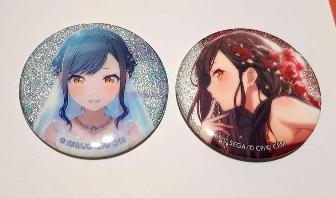 Amazon.co.jp: グリッター缶バッジ グリ缶 白石 杏 19C 20C : おもちゃ