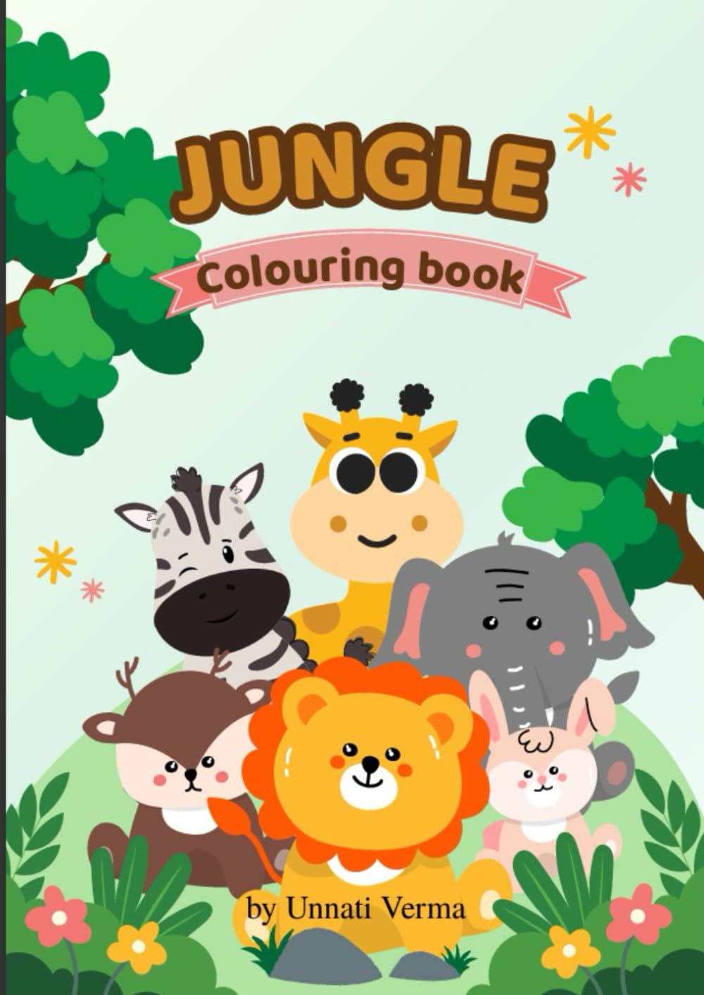 Jungle Colouring Book